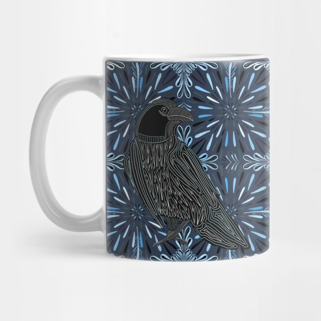 Crow | Raven | Bird Lovers Gift by Suneldesigns